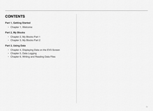 Load image into Gallery viewer, MAKE YOUR ROBOT MOVE: Volume 4 - My Blocks and Using Data, EV3-G